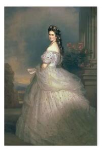 Riproduzione Franz Xaver Winterhalter - Elisabetta di Baviera