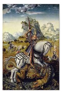 Riproduzione Lucas Cranach the Elder - San Giorgio