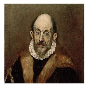 Quadro famoso El Greco - Ritratto di un uomo anziano