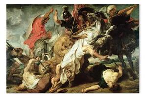 Riproduzione Peter Paul Rubens - La caccia al leone