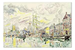 Riproduzione Paul Signac - Fécamp
