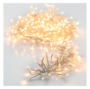 Catena luminosa LED da esterno per Natale 768xLED/230V/8 funzioni 8,5 m IP44 bianco caldo
