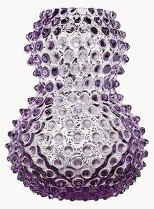 Vaso in vetro soffiato Hobnail, alt. 20 cm