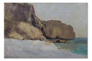 Riproduzione Odilon Redon - Le rocce di Vallières, vicino a Royan