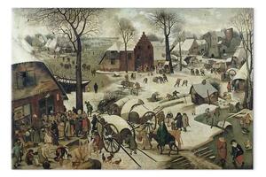 Riproduzione Pieter Bruegel the Elder - Il censimento di Betlemme