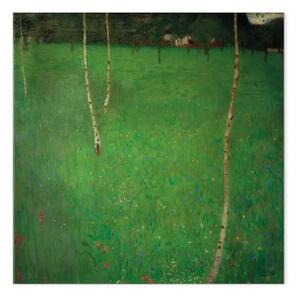 Quadro famoso Gustav Klimt - Gustav Klimt, Agriturismo con betulle