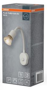 Osram - Lampada da parete flessibile PLUG TUBE FLEX 1xGU10/5W/230V bianca