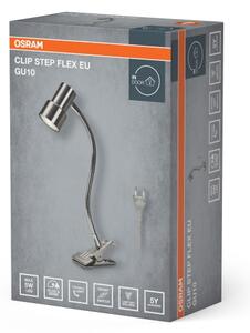 Osram - Lampada con clip CLIP STEP FLEX 1xGU10/5W/230V cromo opaco
