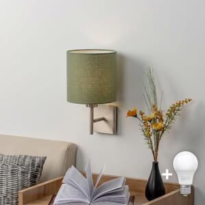 BRILAGI - Applique LED NUBILA 1xE27/60W/230V cromo opaco/verde