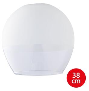 BRILAGI - Lampadario LED su cavo RETRO GLASS 1xE27/60W/230V cromo opaco/bianco