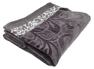 Asciugamano grigio scuro in cotone 70x140 cm Skyline - JAHU collections