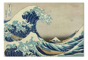 Riproduzione quadro Hokusai Katsushika - La grande onda di Kanagawa