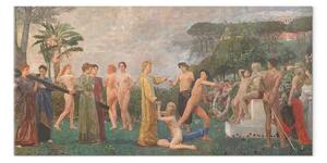 Quadro famoso Max Klinger - Cristo nell'Olimpo