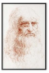 Poster: Leonardo da Vinci - Autoritratto