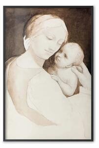 Poster: Madonna con Bambino e frammento del torso di donna