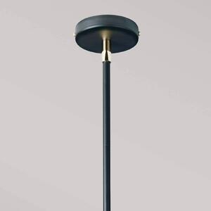 Markslöjd Lampada da tavolo Costero, grigio fumo/nero, 43 cm