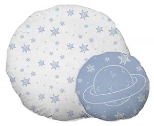 Space Set 2 cuscini rotondi per bambini
