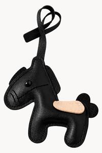 Portachiavi in pelle vegana fatto a mano Horse