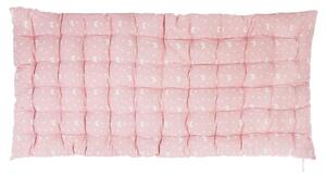Cuscino da pavimento 6x120x60 cm, Colori disponibili - Rosa pastello