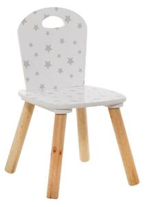 Nuvola sedia per bambini 50.5x27.8x28cm, Colori disponibili - Grigio e bianco