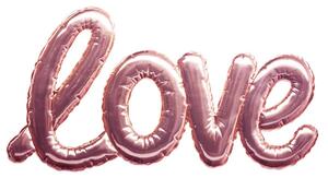 Love pegatina decorativo palloncino, Colori disponibili - Rosa pastello