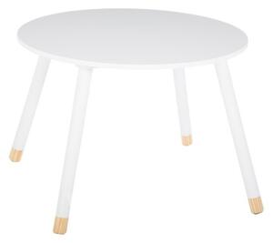 Nordic Kids tavolino 43x60øcm, Colori disponibili - Bianco