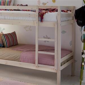 Letto a castello per bambini in legno Tiana 90x190/90x190cm, Opciones para la litera - Solo letto a castello
