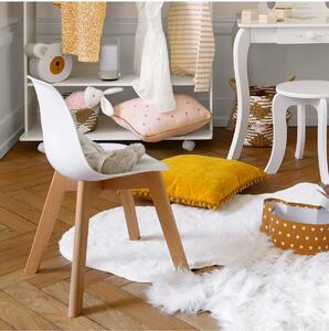 Nordic petit sedia per bambini 56,5x31x32cm, Colori disponibili - Bianco