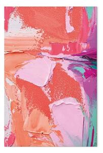 Quadro Espressione artistica - colori e texture uniche in composizione