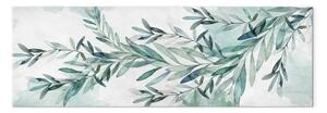 Quadro moderno Pace alla menta