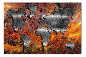Quadro moderno Elementi della Terra largo - prima variante