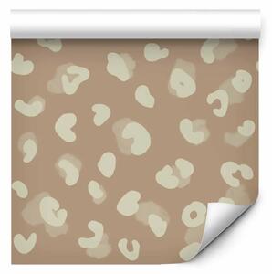 Tappezzerie Pelle di pantera - macchie delicate su sfondo chiaro