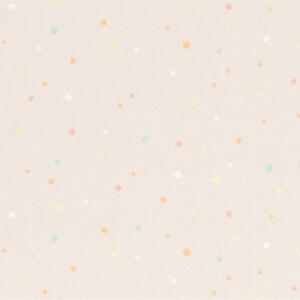 Polvere di stelle carta da parati 0.53 m x 10.05 m, Colori disponibili - Rosa pastello