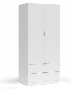 Vanellope armadio 2 ante 2 cassetti 180x81,5x52cm
