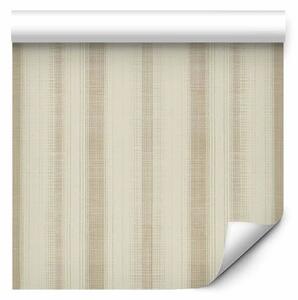 Tappezzerie Linee neutre - motivo minimalista in tonalità crema e beige