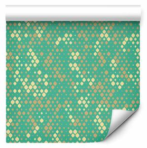 Tappezzerie Mosaico di diamanti - motivo colorato con forme geometriche