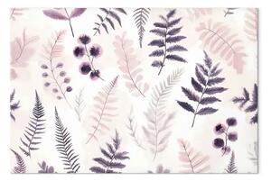 Quadro moderno Sottigliezza forestale - forme delicate della natura