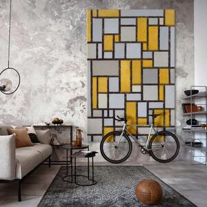 Piet Mondrian - Composizione con griglia