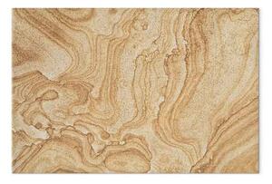 Quadro moderno Formazioni di sabbia - strati di arenaria dorata