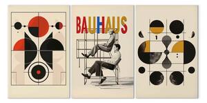 Quadro su tela Ispirato Bauhaus - forme geometriche, figure e forme in stile modernista