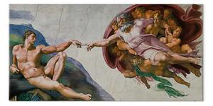 Quadro contemporaneo La creazione di Adamo