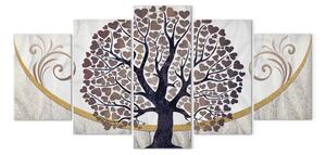 Quadro contemporaneo Albero delle promesse