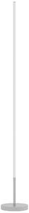 HOMCOM Lampada da Terra LED Alta 150 cm con Temperatura del Colore Regolabile e Telecomando, Argento | Aosom Italy