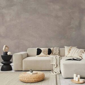 Carta da parati Soffice rosa - delicata texture in toni beige
