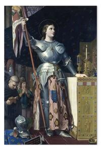 Riproduzione Jean-Auguste-Dominique Ingres - Giovanna d'Arco all'incoronazione di Carlo VII