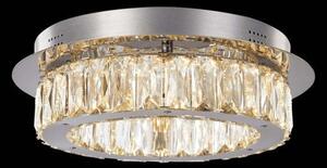 Aisha plafoniera, cromo, led 21,6w 1800lm 3000k,ø 35 h 11cm dimmera
