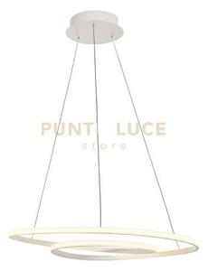 Lampada a sospensione chanel, led 60w 4000k 5400lm, dimmerabile, bi