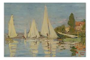 Riproduzione Claude Monet - Regate ad Argenteuil
