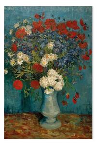 Riproduzione Vincent van Gogh - Vase with Cornflowers and Poppies