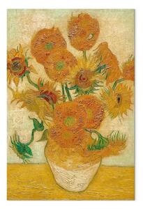 Riproduzione quadro Vincent van Gogh - Sunflowers III